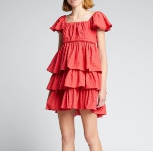 Cinq a Sept Marcia Tiered Mini Dress